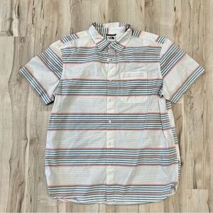 The North Face Baytrail Men’s Short-Sleeve Stripe Button-Up Shirt - XL